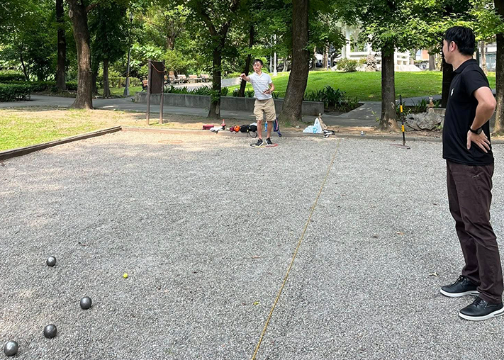 動能運動工作滾球工作團隊解鎖北投復興公園滾球場