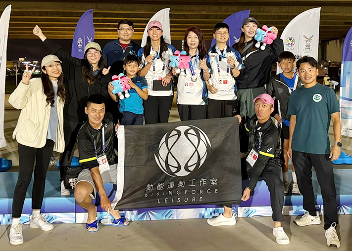 動能運動女子團隊代表隊奪下銀牌